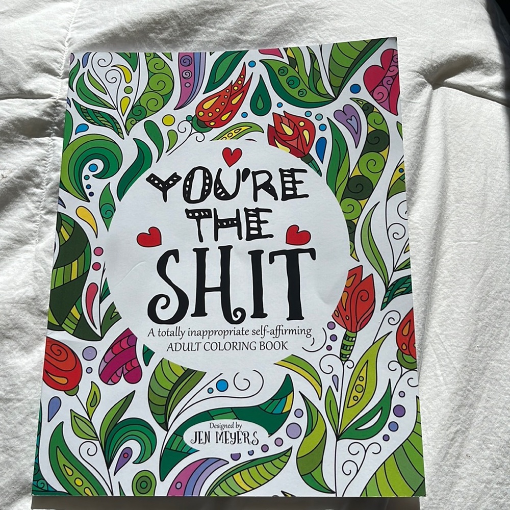 Adult coloring book